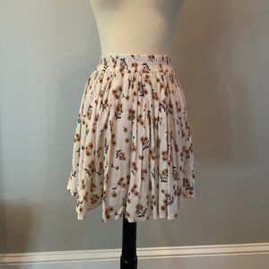 Brandy Melville Floral Swing Skirt